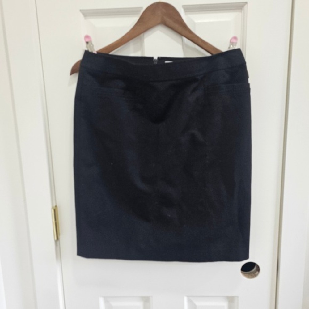 Halogen Y2k‎ Black Pencil Skirt Business Career Office Work Wear Womens Size 8